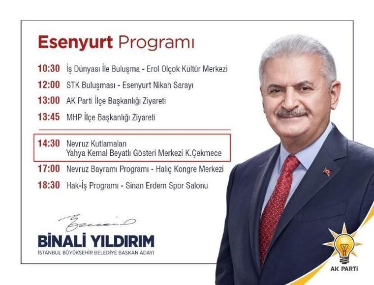 Programda var ama gerçekte yok