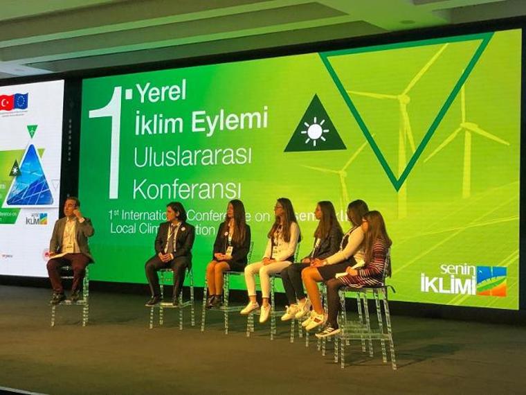 Kadıköy'ün iklim elçileri uluslararası konferansa katıldı