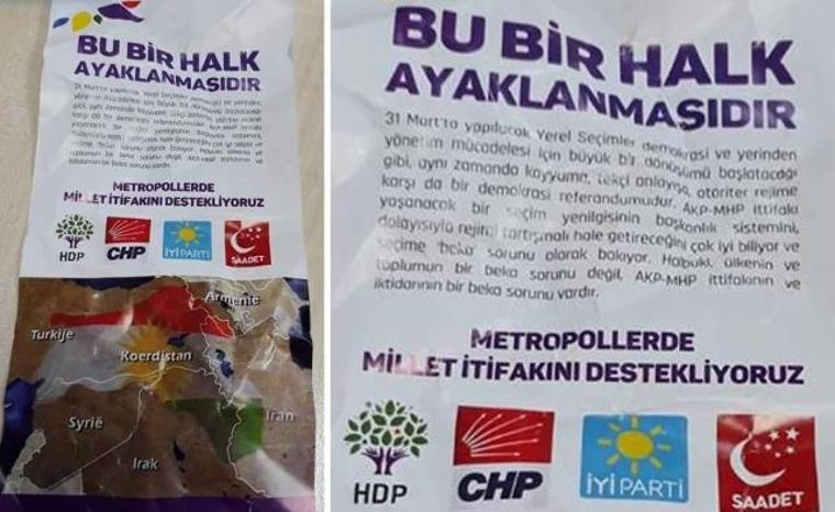 Antalya’da seçim provokasyonu: Sahte bildiri bastırıp dağıttılar