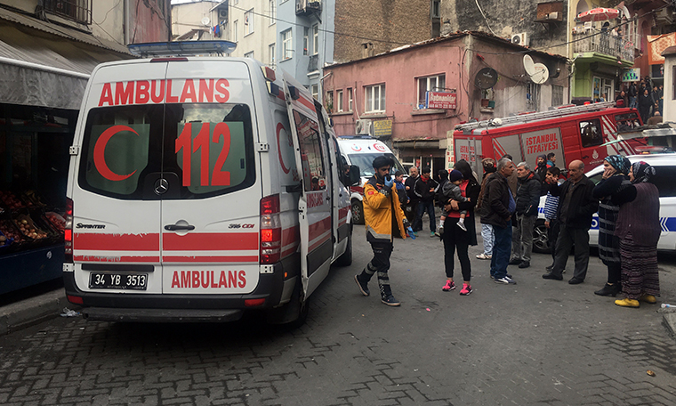 Beyoğlu’nda yangın paniği