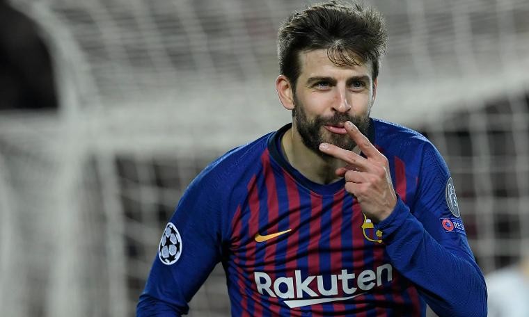 Gerard Pique'den Real Madrid'e ahlaksız gönderme