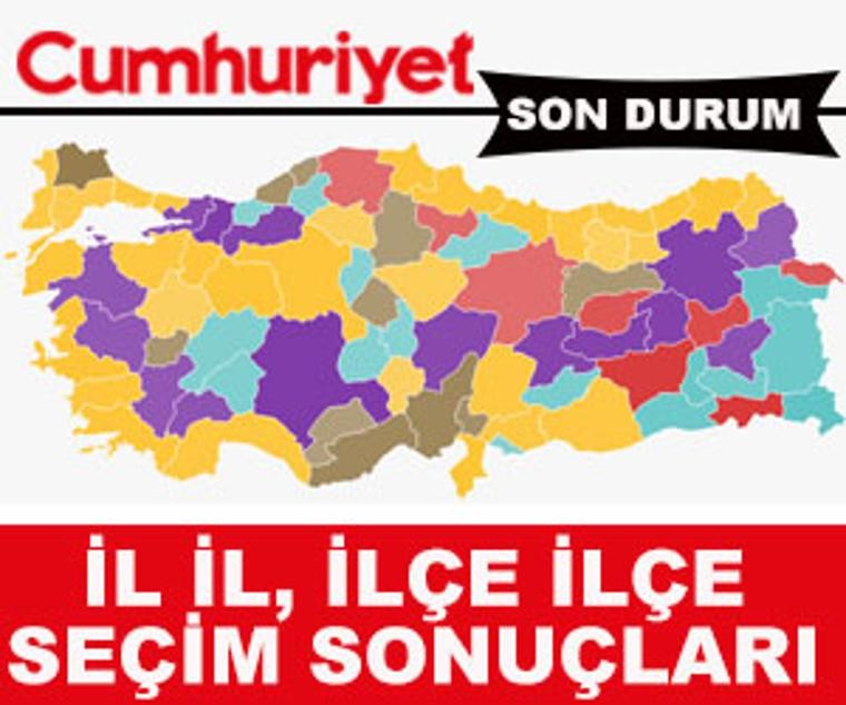 İl il ilçe ilçe seçim 2019