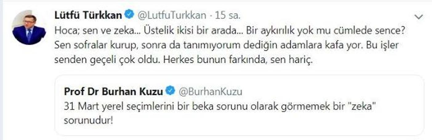 Sofradaki Kuzu’ya sert eleştiri: Sen ve zeka