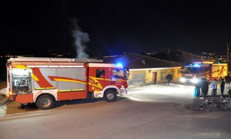 Ankara'da gecekondu yangını (08.03.2019)