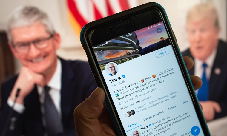 Trump'ın gafı sonrası Tim Cook'tan 'Apple' hamlesi