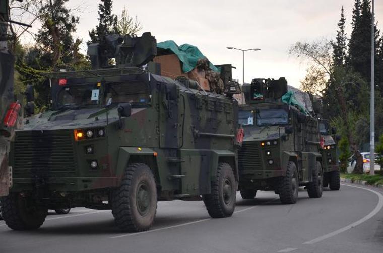 Suriye sınırında hareketlilik (10.04.2019)