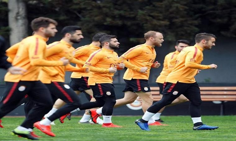 Galatasaray derbi hazırlıklarını sürdürdü