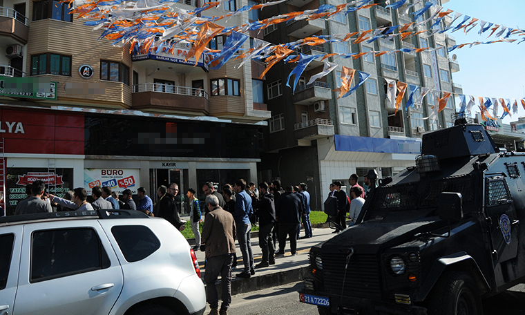 Valilik'ten 'AKP Bağlar İlçe Başkanlığı’na saldırı' haberlerine yalanlama