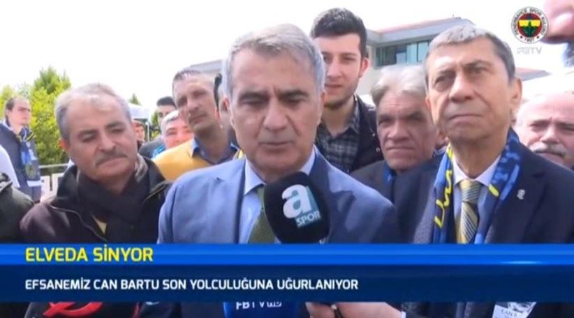 Fatih Terim ve Şenol Güneş, Can Bartu'ya dair konuştu