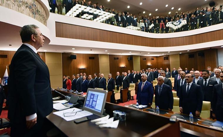 Mansur Yavaş, Ankara Büyükşehir Belediye Meclisi'ne ilk kez başkanlık yaptı