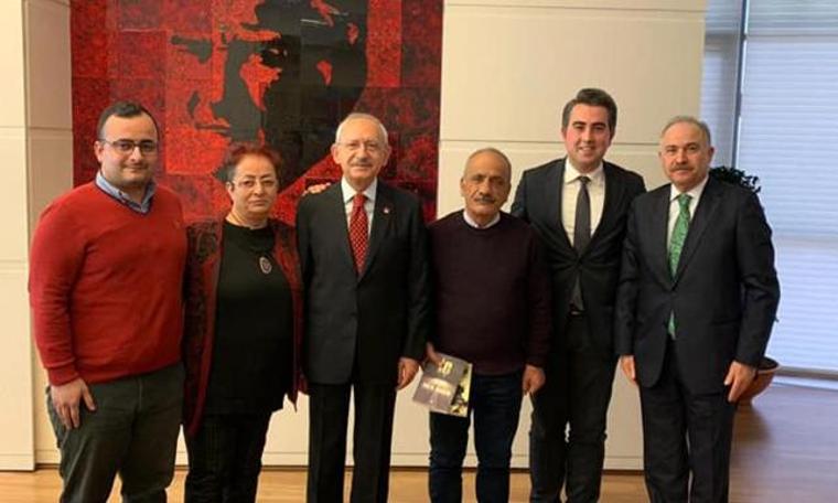 Eren Erdem'in ailesi ve avukatı Kılıçdaroğlu ile görüştü