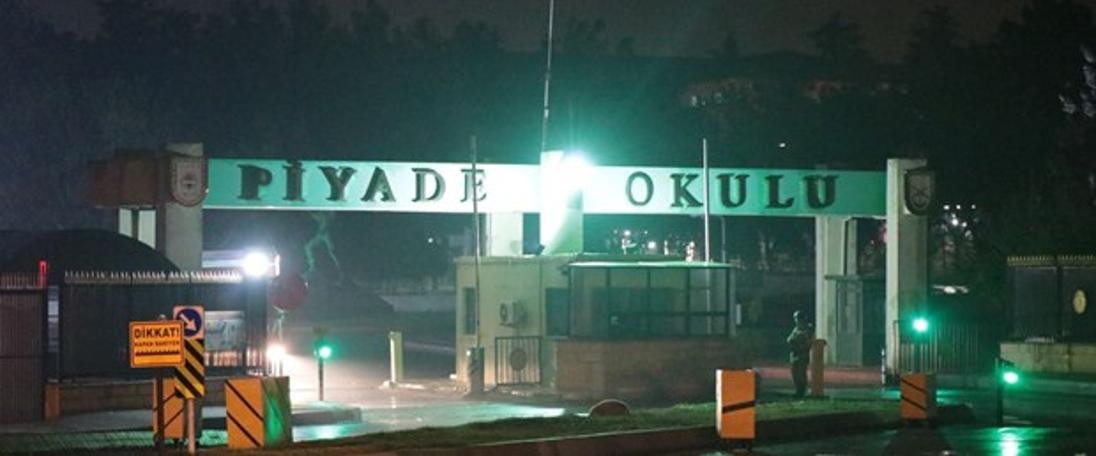 Tuzla Piyade Okulu'nda yangın (14.04.2019)