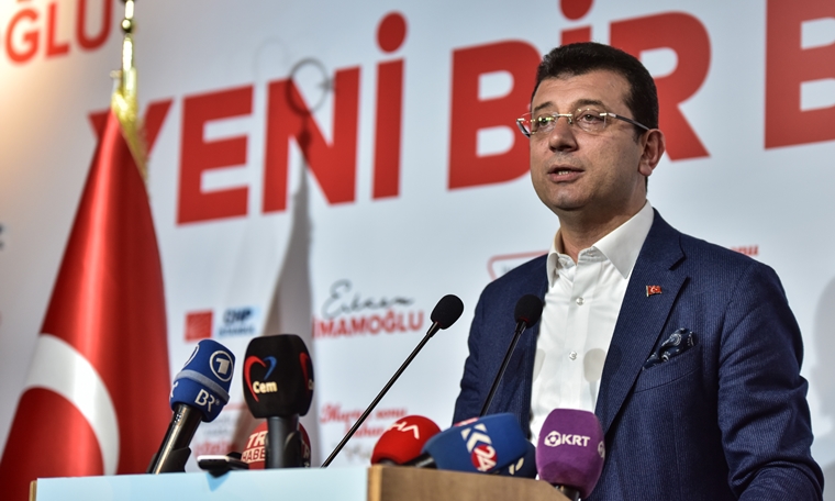 İmamoğlu'ndan Paris Belediye Başkanı'na geçmiş olsun mesajı