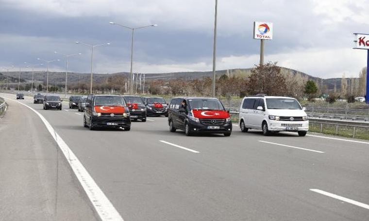 700 araçlık konvoyla Ankara'ya geldiler... Polis izin vermedi