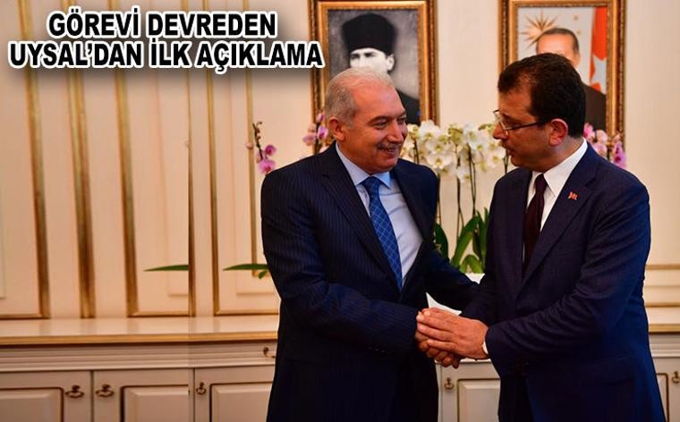 Ekrem İmamoğlu'ndan Mevlüt Uysal'a: Uğurlar olsun (17.04.2019)