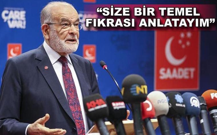 Karamollaoğlu'ndan Erdoğan'a 'CHP'nin 7'nci oku' cevabı