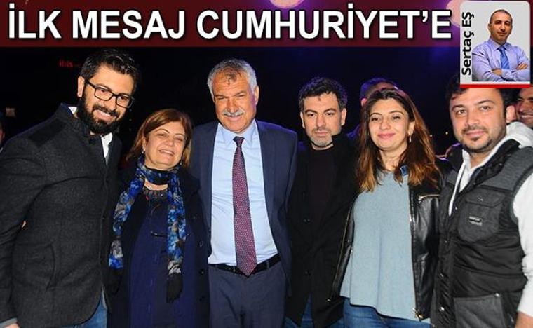 Adana Büyükşehir Belediye Başkanı Zeydan Karalar’dan ilk mesaj Cumhuriyet’e: Sıra hizmet yarışında