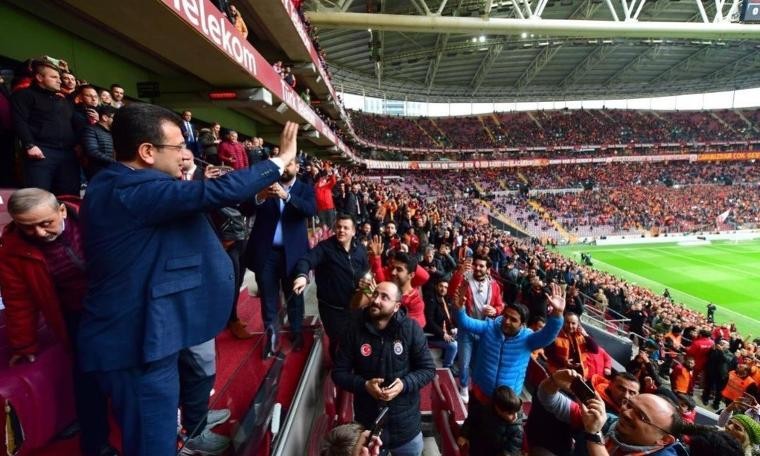 İBB Başkanı Ekrem İmamoğlu'na TT Arena'da büyük ilgi...