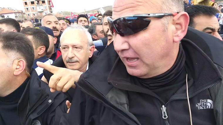 CHP lideri Kemal Kılıçdaroğlu'na saldırı! İşte ilk fotoğraflar