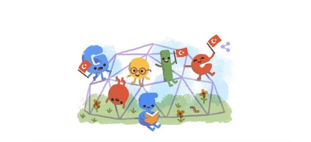 Google'dan 23 Nisan'a özel doodle (23.04.2019)