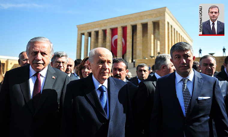 Kılıçdaroğlu ile Bahçeli'nin karşılaştığı an