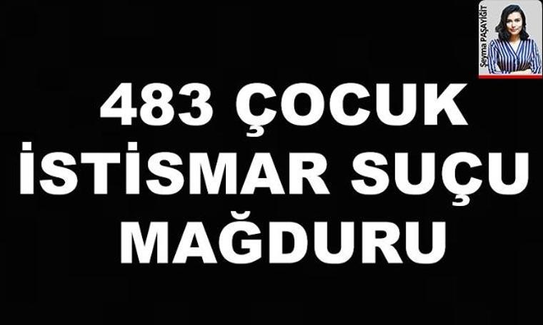 483 çocuk istismar suçu mağduru