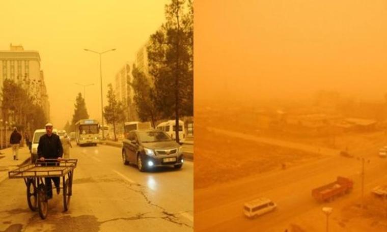 Meteorolojiden toz taşınımı ve sağanak uyarısı