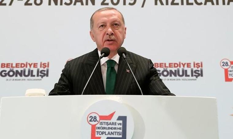 Erdoğan, şehit cenazesindeki saldırıda Kılıçdaroğlu'nu suçladı (28.04.2019)