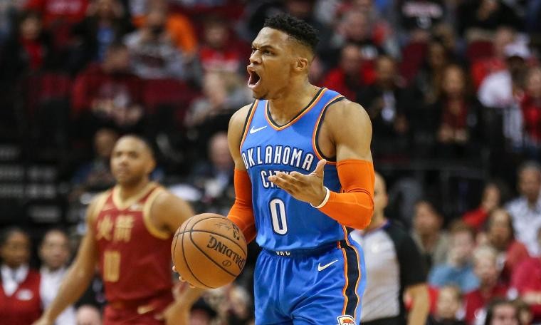 Westbrook tarihe geçti