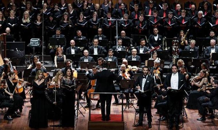 Brahms’ın “Bir Alman Requem’i” seslendirildi