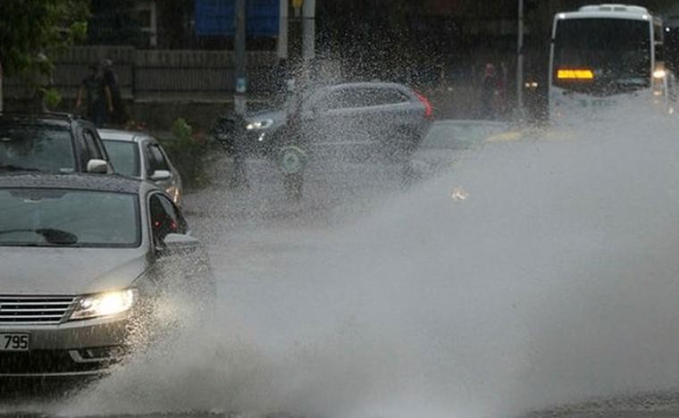 Meteoroloji'den sağanak yağış uyarısı (06.04.2019)