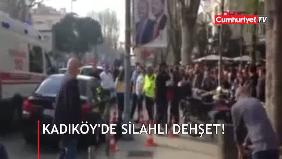 Kadıköy'de silahlı dehşet!