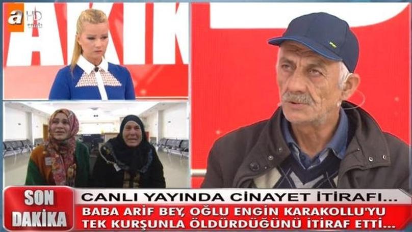 Canlı yayında itiraf! ‘Oğlumu öldürdüm…’