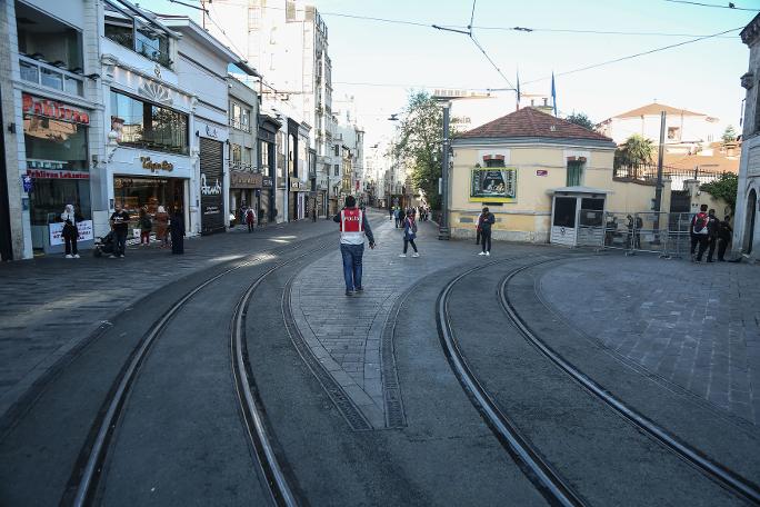 Taksim'de son durum (01.05.2019)