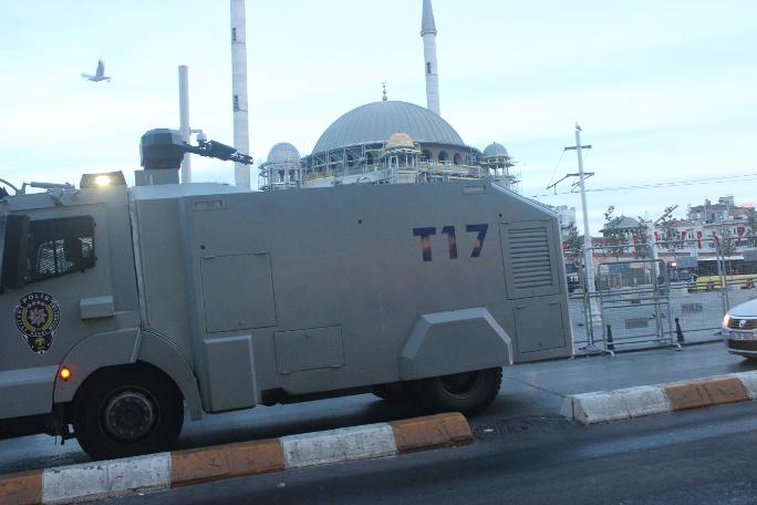 Taksim'de son durum (01.05.2019)