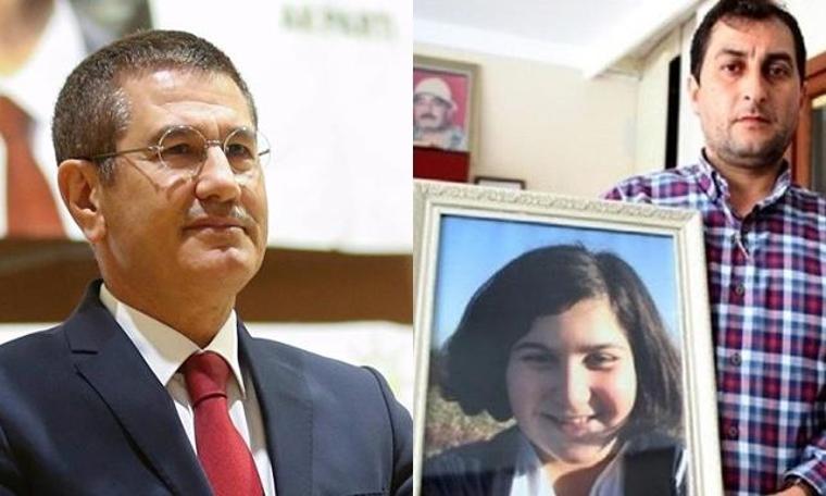 Rabia Naz'ın babası Şaban Vatan'ı, AKP'li Nurettin Canikli şikayet etmiş