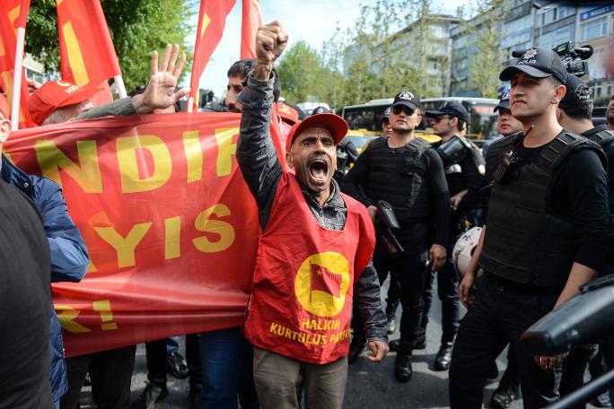 1 Mayıs Emek ve Dayanışma Günü'nünden kareler