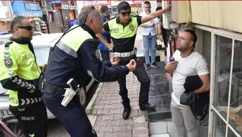 Polisten kaçan sürücüye tepki: Kaç tane adam yiyen polis gördün