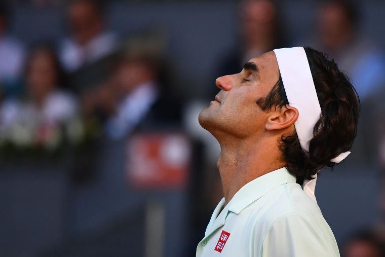 Federer'den Madrid'e veda