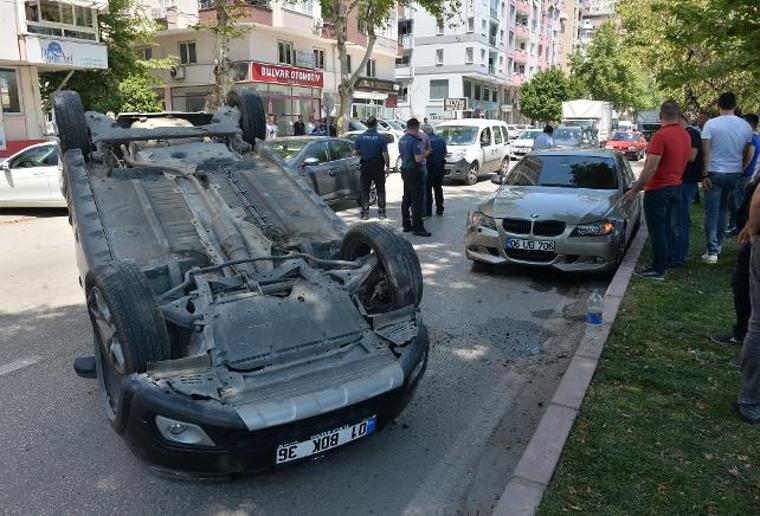 Lüks otomobili teste çıkaran tamirci kaza yapıp şoka girdi