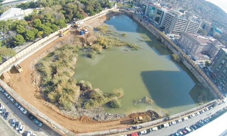 Basmane çukuruna park teklifi