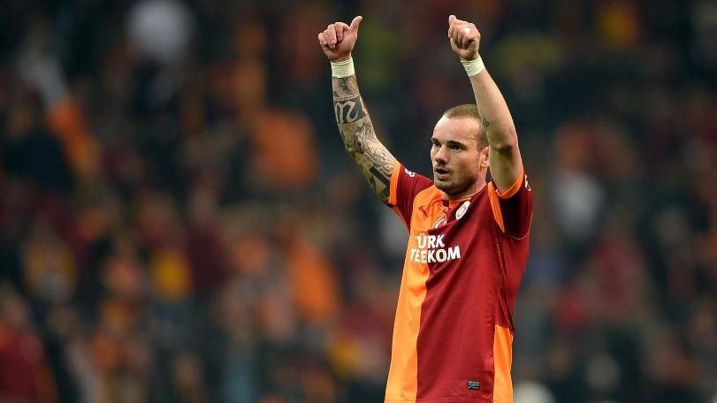 Wesley Sneijder G.Saray için İstanbul'a geliyor