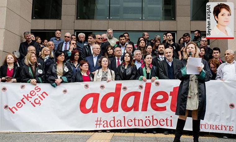 Adalet Nöbeti yeniden başladı