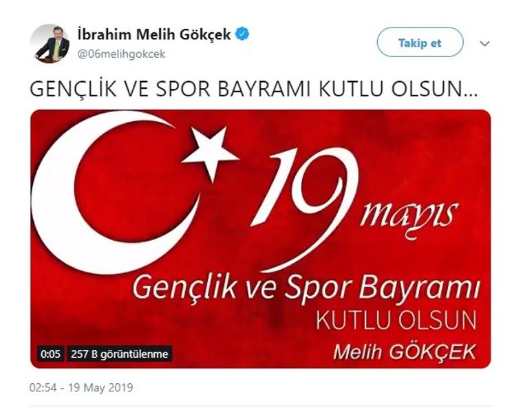 Melih Gökçek'ten Grup Yorum'lu kutlama