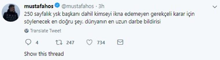 'Oylar değil mazbata çalındı'