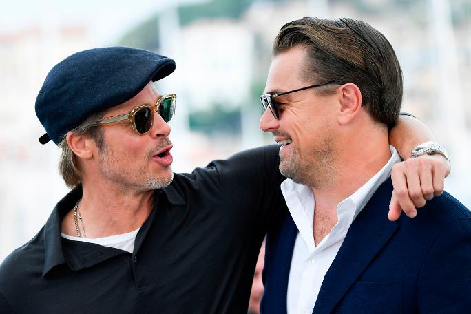 Brad Pitt ve Leonardo DiCaprio 72. Cannes Film Festivali’nde