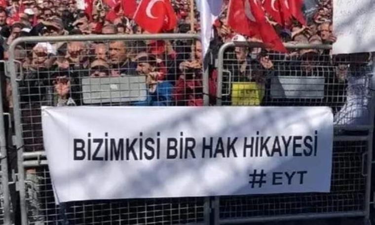 EYT'liler Yenikapı'dan seslendi: Kazanılmış haklarımızı istiyoruz