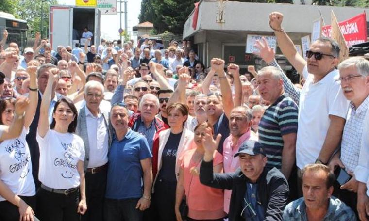 Canan Kaftancıoğlu’ndan Uzel işçilerine destek