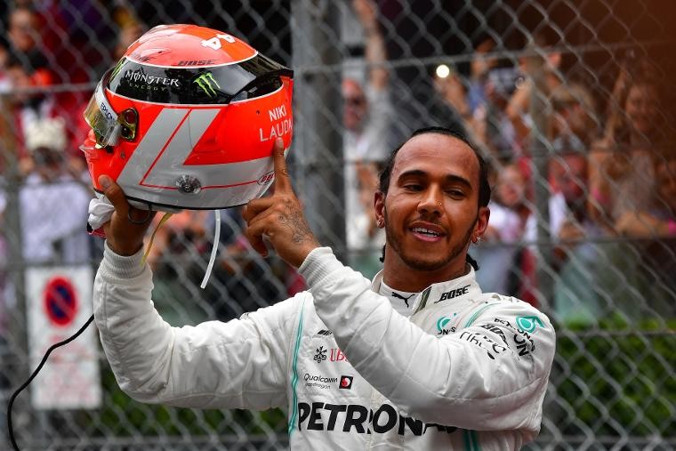 Fransa'da kazanan Hamilton