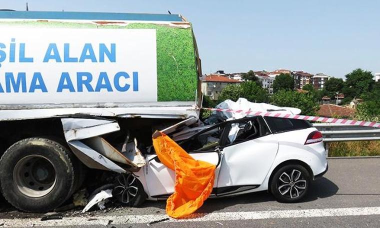 Kuzey Marmara Otoyolu'nda feci kaza: 1 ölü